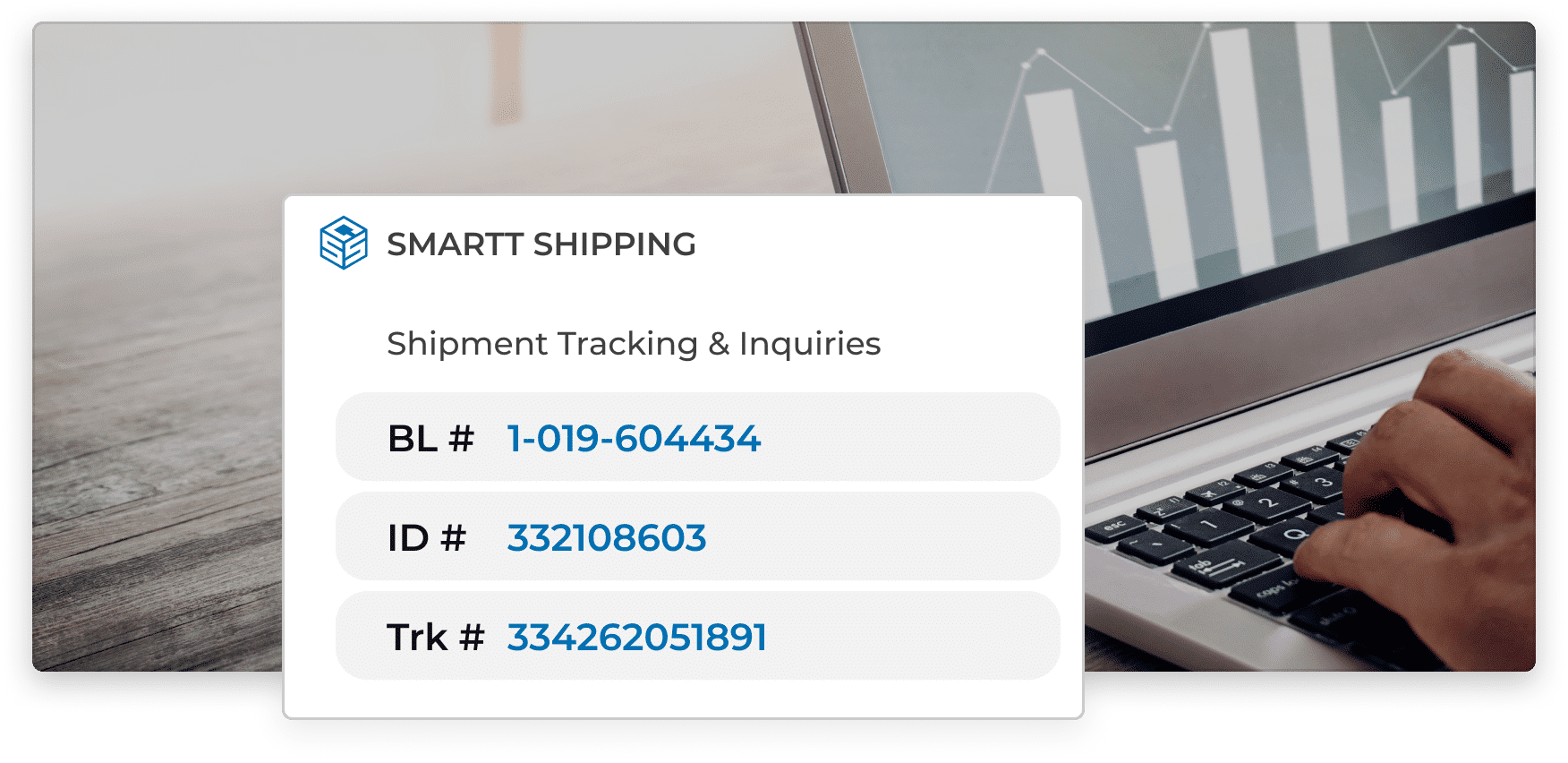 You can easily track one of your LTL or Parcel shipments using SMARTT Shipping.